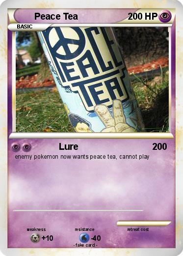 Pokemon Peace Tea