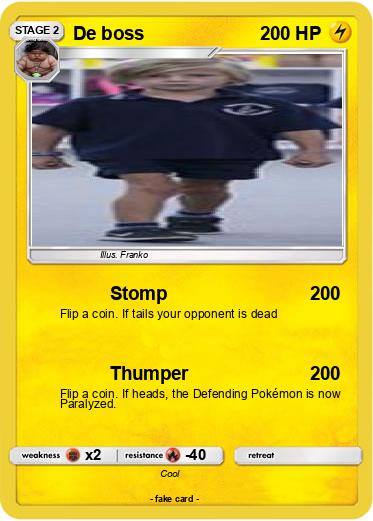 Pokemon De boss