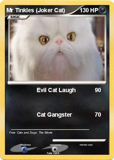 Pokemon Mr Tinkles (Joker Cat)