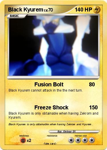 Pokemon Black Kyurem