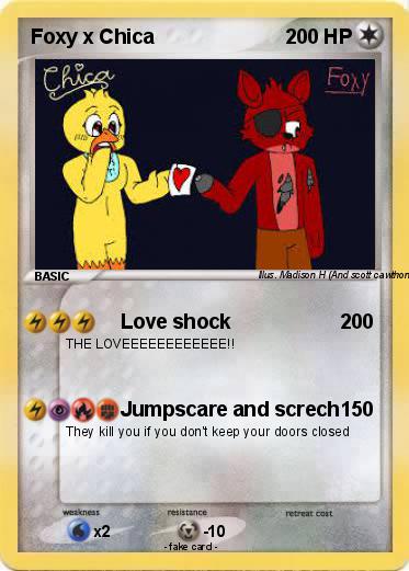 Pokemon Foxy x Chica