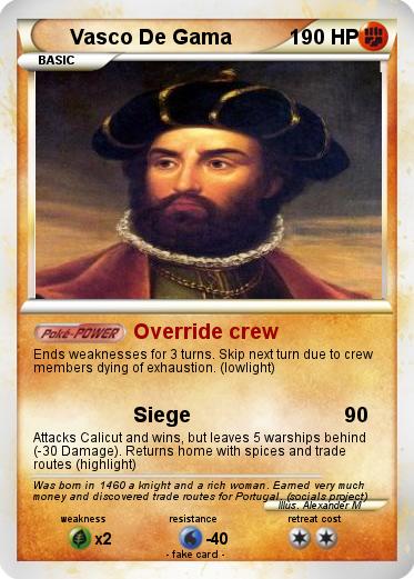 Pokemon Vasco De Gama