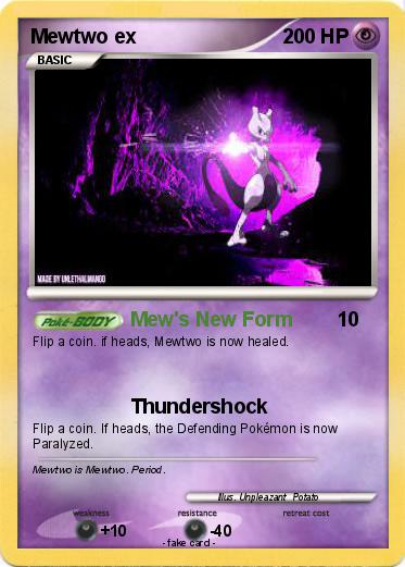 Pokemon Mewtwo ex