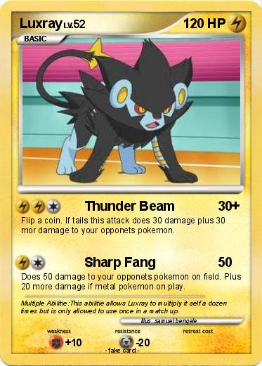 Pokemon Luxray