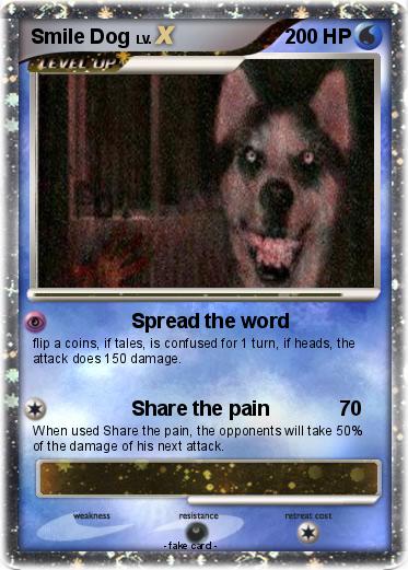 Pokemon Smile Dog