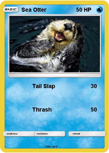 Pokemon Sea Otter