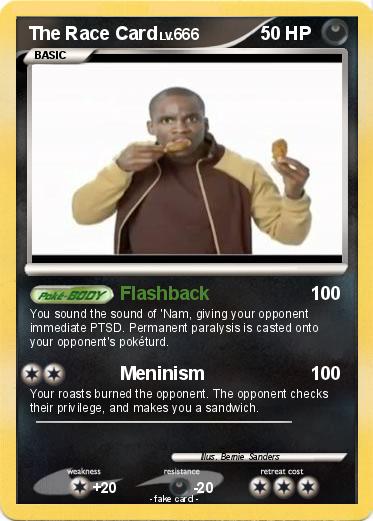 Pokemon The Race Card
