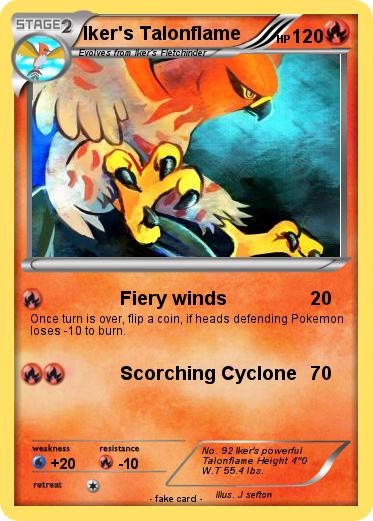 Pokemon Iker's Talonflame