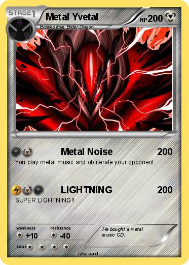 Pokemon Metal Yvetal