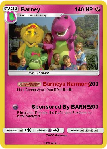 Pokemon Barney
