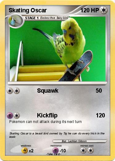 Pokemon Skating Oscar