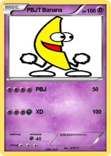 Pokemon PBJT Banana