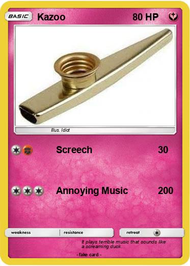 Pokemon Kazoo