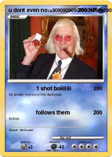 Pokemon u dont even no