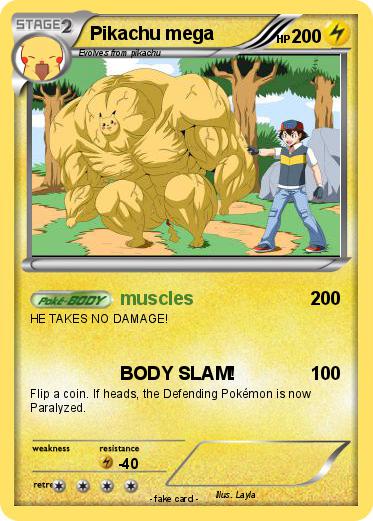 Pokemon Pikachu mega