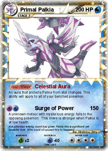 Pokemon Primal Palkia