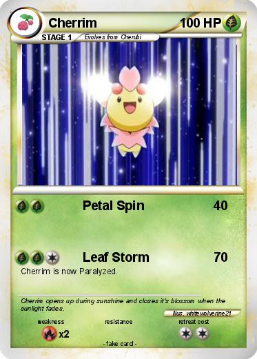 Pokemon Cherrim