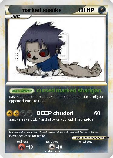 Pokemon marked sasuke Pokemon marked sasuke