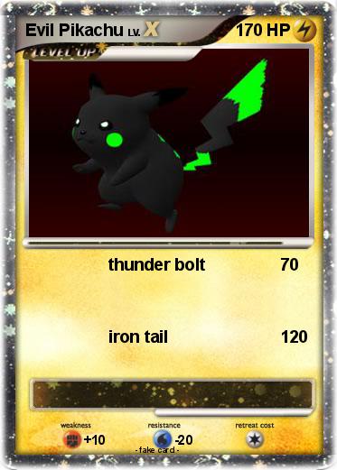 Pokemon Evil Pikachu