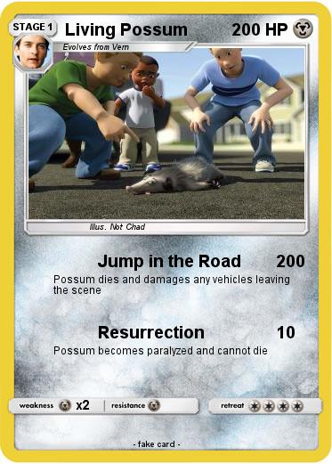 Pokemon Living Possum