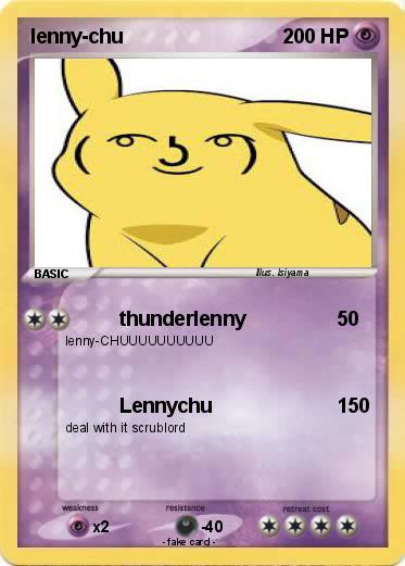Pokemon lenny-chu