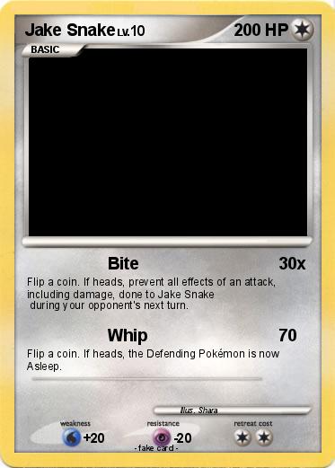 Pokemon Jake Snake