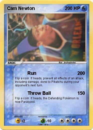 Pokemon Cam Newton