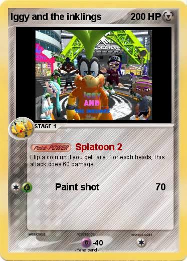 Pokemon Iggy and the inklings