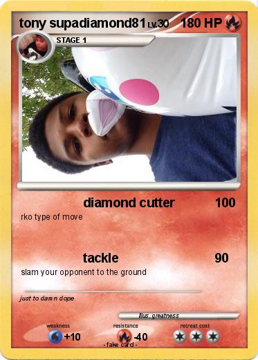 Pokemon tony supadiamond81