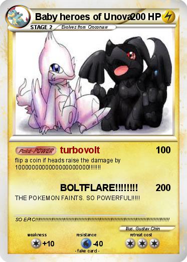 Pokemon Baby heroes of Unova