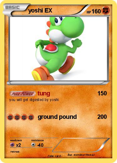 Pokemon yoshi EX