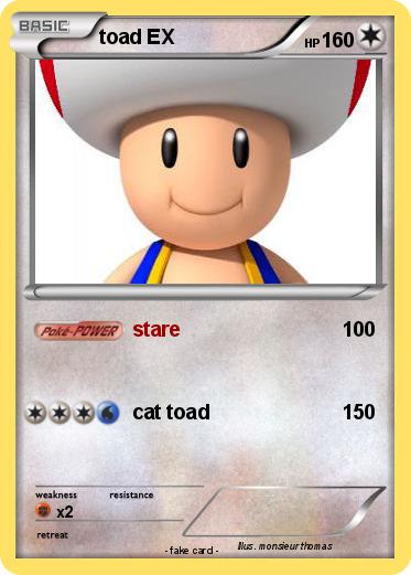 Pokemon toad EX