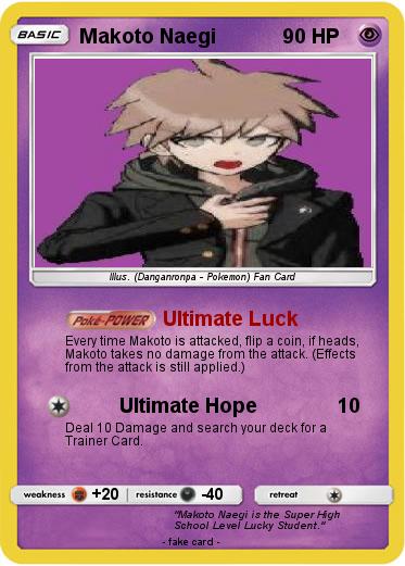 Pokemon Makoto Naegi