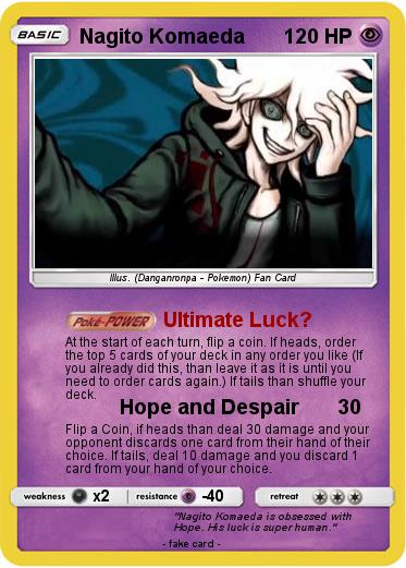Pokemon Nagito Komaeda