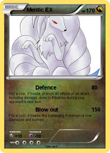 Pokemon Mentic EX