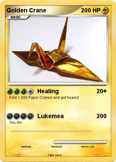 Pokemon Golden Crane