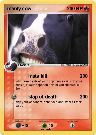 Pokemon manly cow