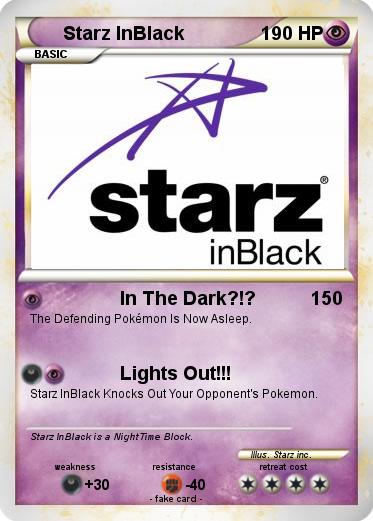 Pokemon Starz InBlack