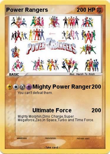 Pokemon Power Rangers