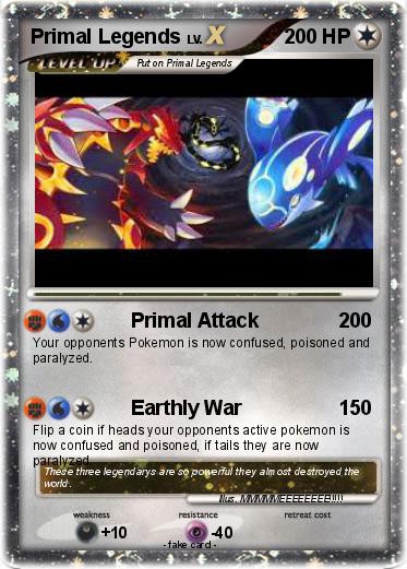 Pokemon Primal Legends