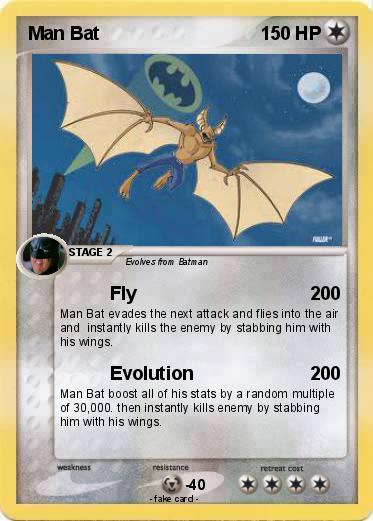 Pokemon Man Bat