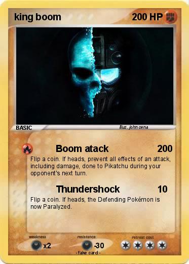 Pokemon king boom