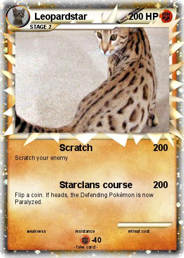 Pokemon Leopardstar