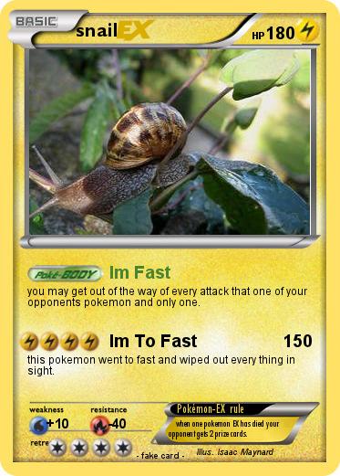 Pokemon snail