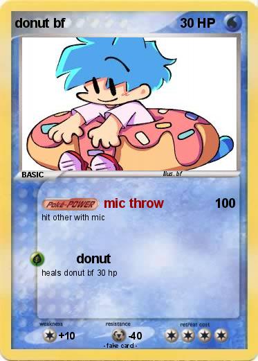 Pokemon donut bf