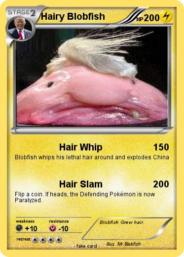 Pokemon Hairy Blobfish