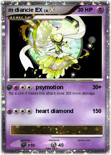 Pokemon m diancie EX