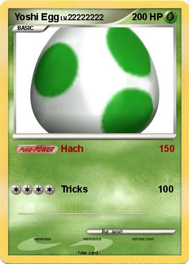 Pokemon Yoshi Egg