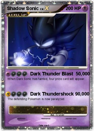 Pokemon Shadow Sonic