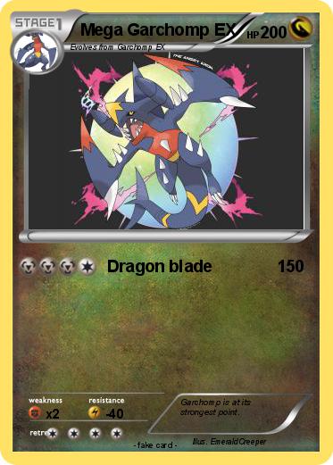 Pokemon Mega Garchomp EX
